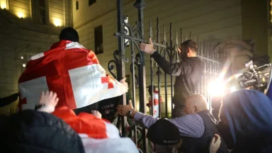 У Грузії поліція затримала 13 учасників масштабних протестів 4 жовтня